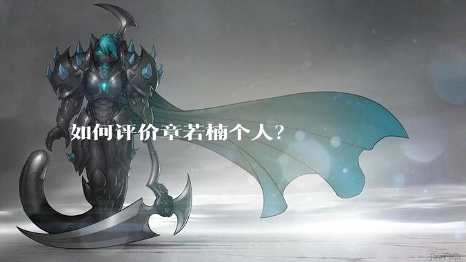 如何评价章若楠个人？