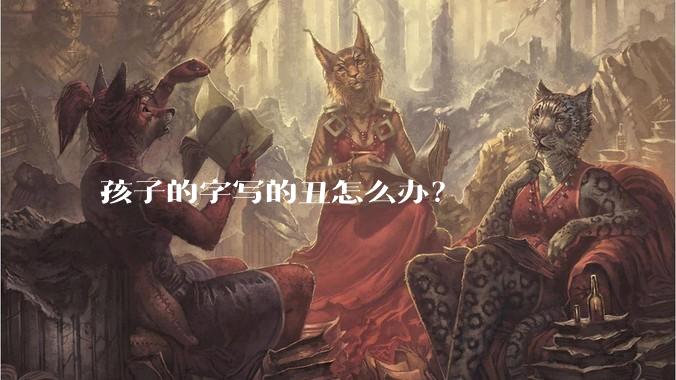 孩子的字写的丑怎么办？