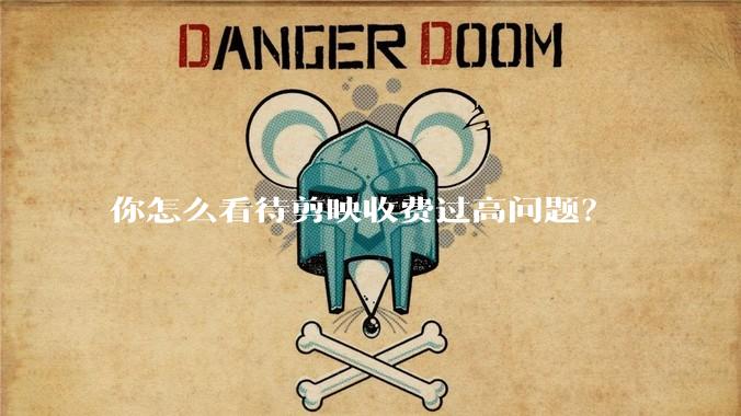 你怎么看待剪映收费过高问题？